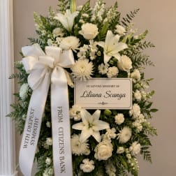 Pure Grace White Standing Tribute
