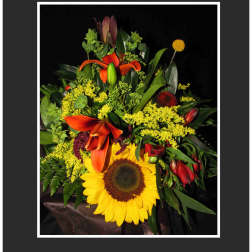 Fall Garden Hand Tied Bouquet