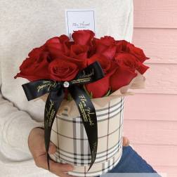 Pretty in Plaid Rose Box
