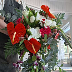 Payton's bridal bouquet