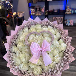 pink bowl roses