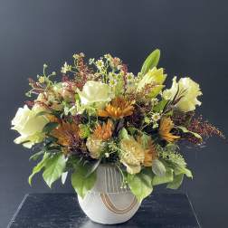 Earthen Elegance Floral arrangement