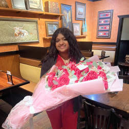Biggest flower arrangement Sofía