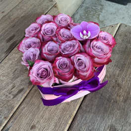 Heart Shaped Box of Roses