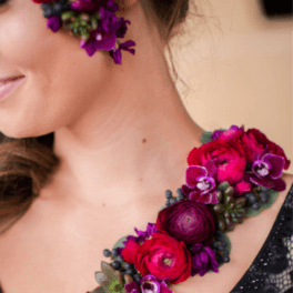 Midnight Bloom Wearable Corsage