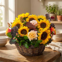 Harvest bloom basket (DL)