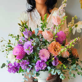 Extra Large Flower Arrangement-whimsical garden