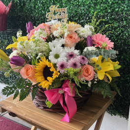 Garden Glow Basket