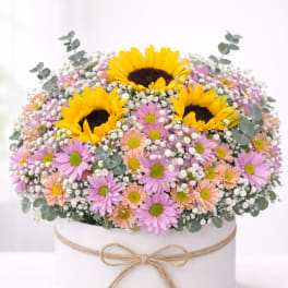 Pastel Spring Garden Box