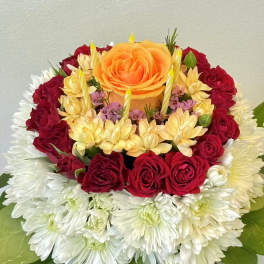 Birthday Bloom Cake