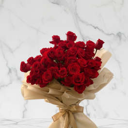 Crimson Romance Bouquet