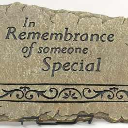 IN REMEMBRANCE STONE