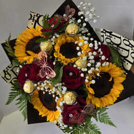 Sunset sweet bouquet