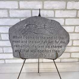 When I Come Memorial Stone