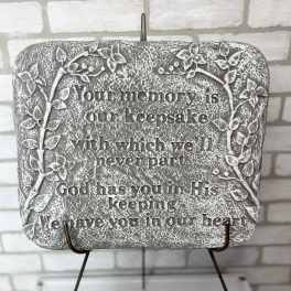Your Memory is Our Keepsake Garden Stone