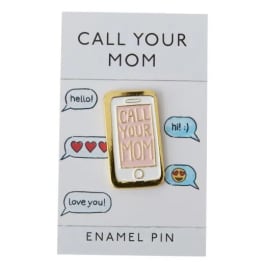Enamel Pin | Call Your Mom