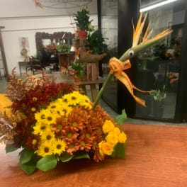 Thanksgiving flower turkey