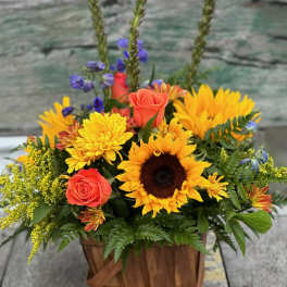 Fall at the Beach Basket