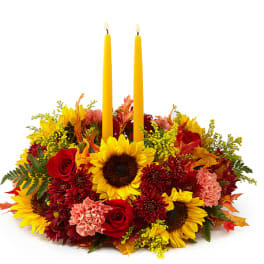 Giving Thanks Candle Centerpiece