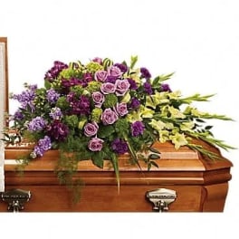 Reflections of Gratitude Casket Spray