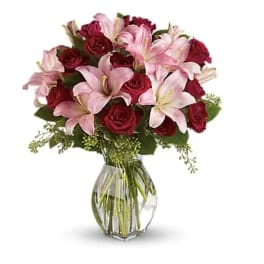 Lavish Love Bouquet With Long Stemmed Red Roses