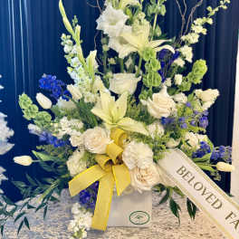Sympathy Arrangement Pedestal