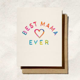 Best Mama Ever Card