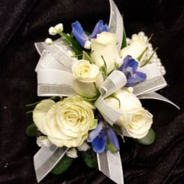 Royal Wrist Corsage
