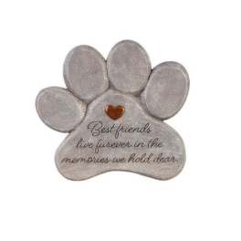 Pawprints Garden Stone