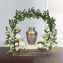 Nature's Blessings Arch Memorial - By Katherine's Flowers