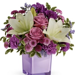 Pleasing Purple Bouquet
