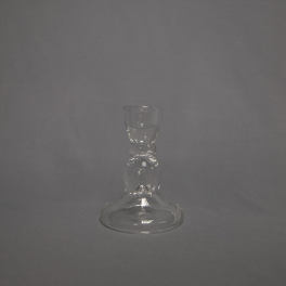 2.5" Rounded Glass Candlestick