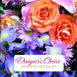 Designer's Choice Wrapped Bouquet