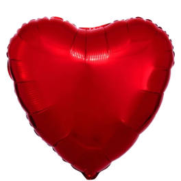 Red heart balloon