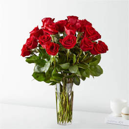 Classic 24 Long Stem Red Roses