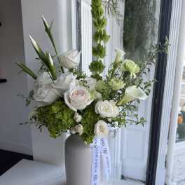 White Bloom Vase