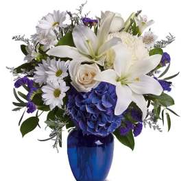 Beautiful in Blue Bouquet hydrangea
