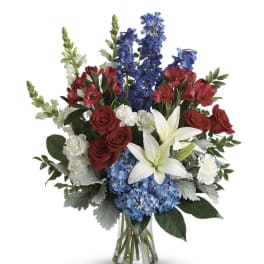 Patriotic Flower Bouquet