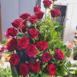 Rosas rojas