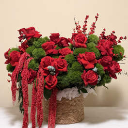 Enchanted Red Basket
