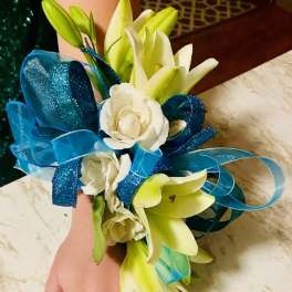 Lily of the Nile Corsage