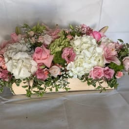Pink Pastel Centerpieces