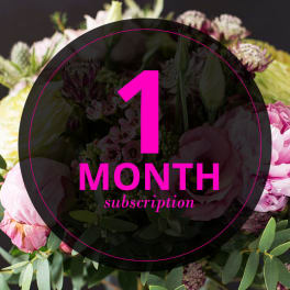 Weekly Flower Subscription - 1 Month