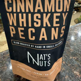 Cinnamon Whiskey Pecans