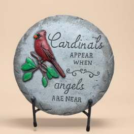 Cardinal Memorial Stone - Round