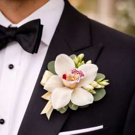 Boutonniere Orchid by The House of Flowers