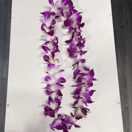 Single Orchid Lei (Pre-Order)