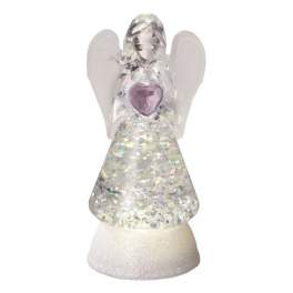 Lighted Angel Pink