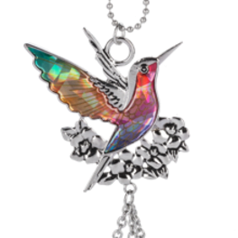 Hummingbird Car Charm