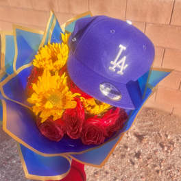 Baseball hat Bouquet